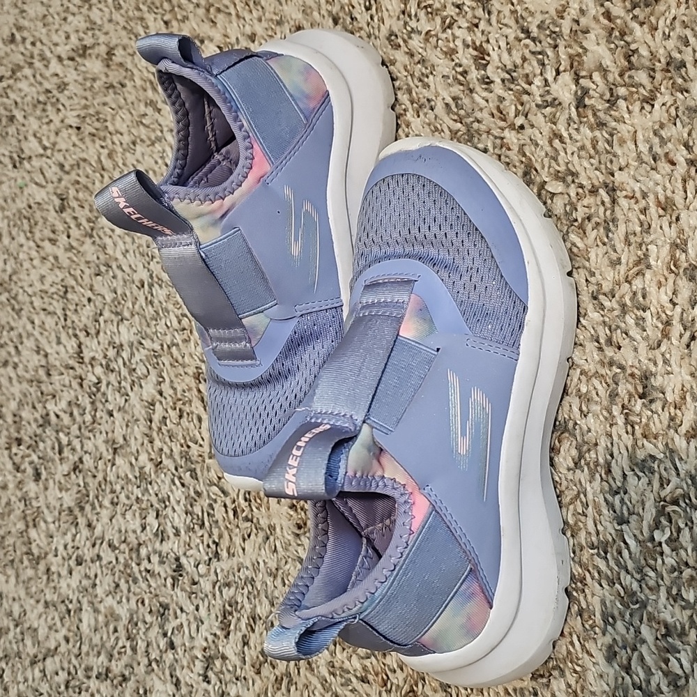 Sketchers Girls Slip On Sneakers